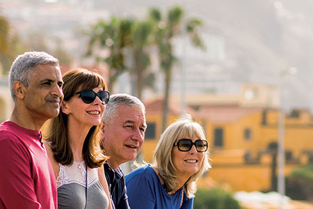 Guests enjoying a tour 