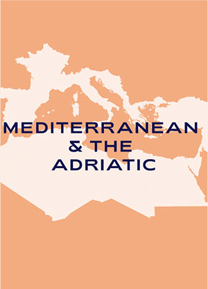 Mediterranean and Adriatic regional cruise map