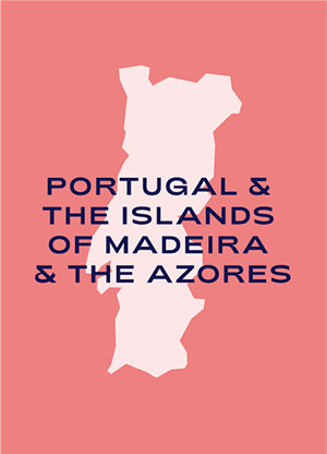 Portugal and the Islands of the Azores map