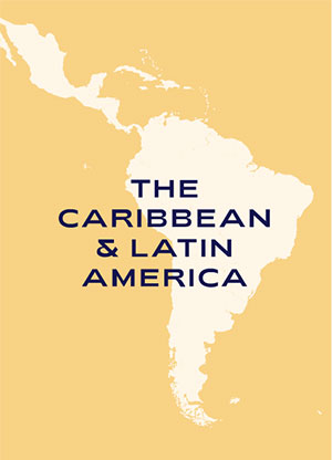 The Caribbean and Latin America map