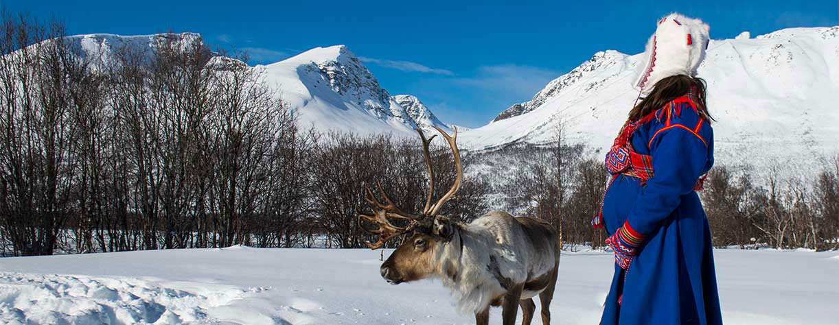 Sami with Reindeer