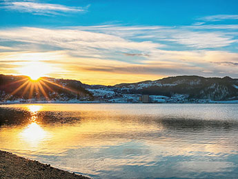 Trondheim Fjord Sunset