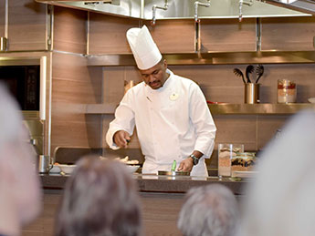 Chef Demonstrating 