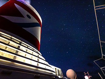 Stars and ship funnel