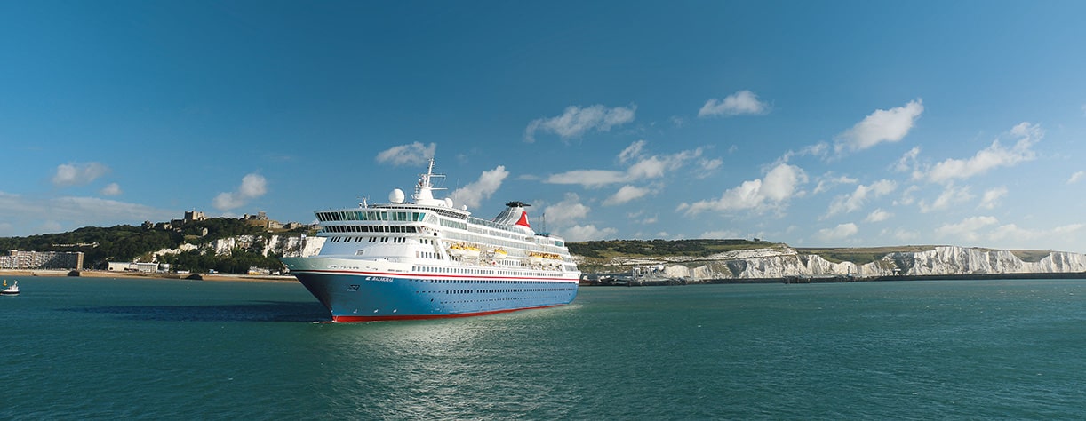Balmoral cruising out of Dover Balmoral cruising out of Dover