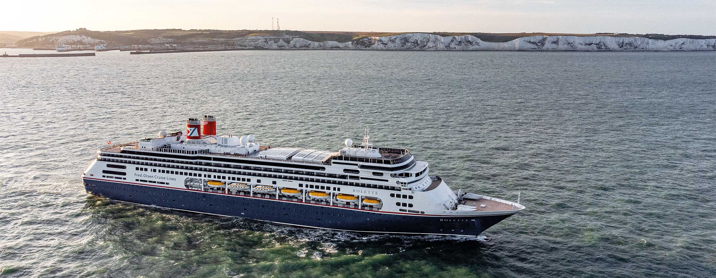 Bolette sailings out of Dover, UK