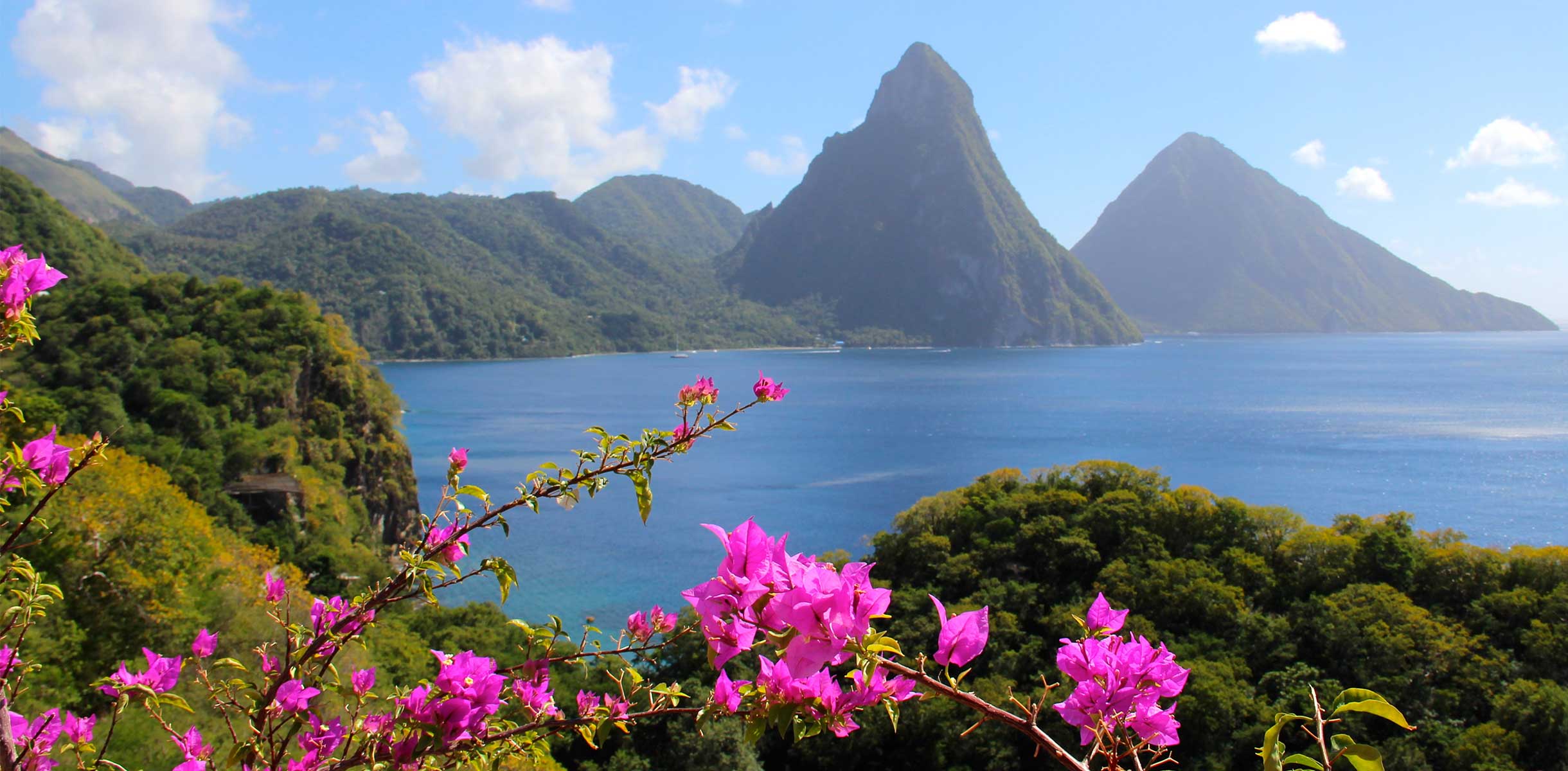 Twin Pitons, St Lucia, Caribbean