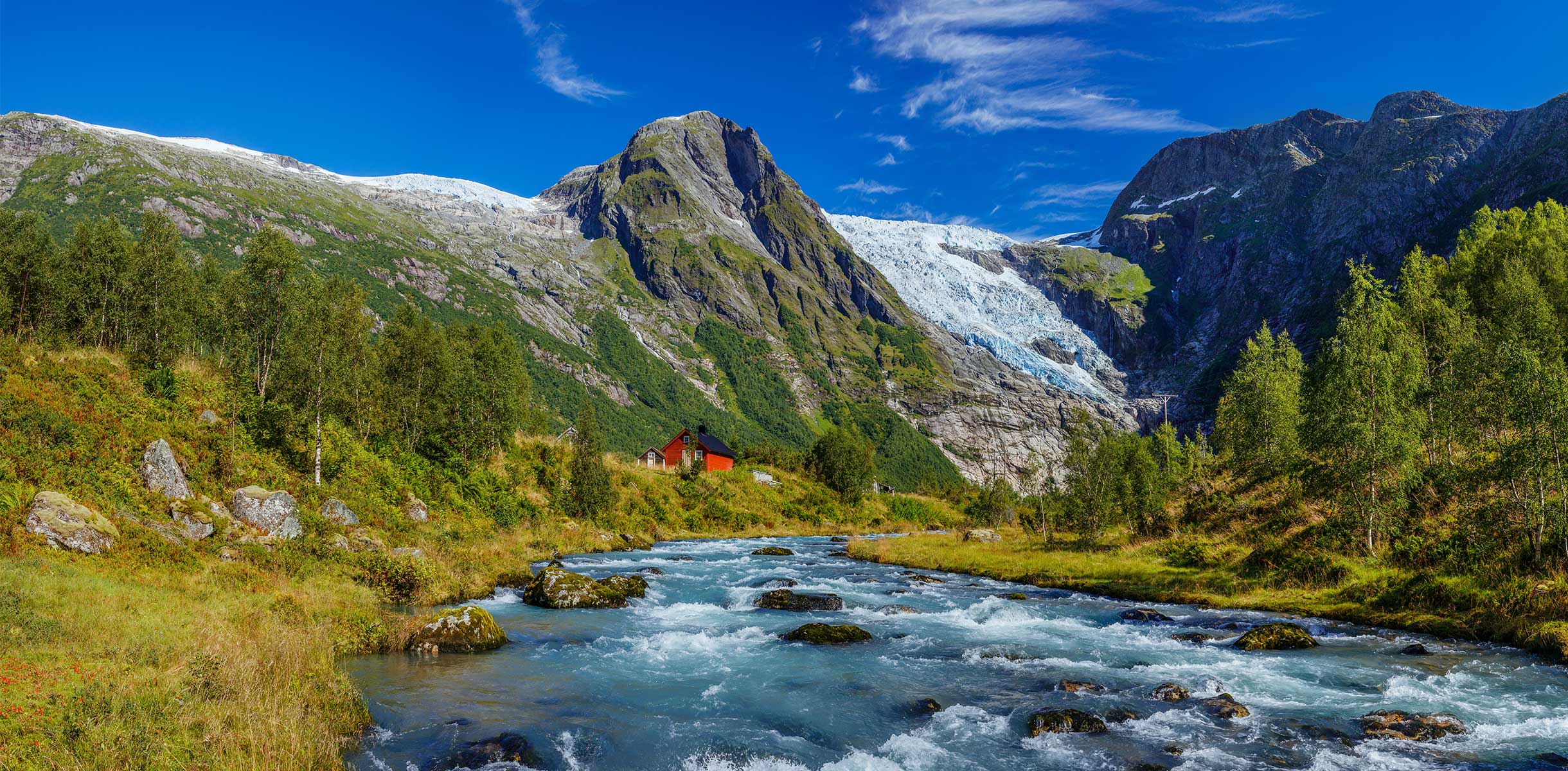 Briksdal Glacier, Norway 