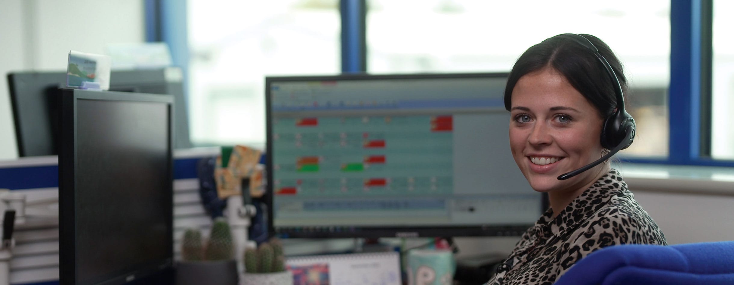 Member of the Reservations Team smiling 