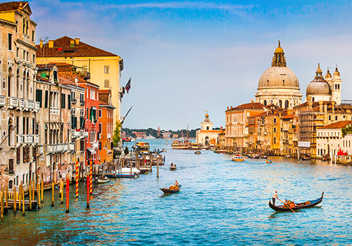 Venice canals, Italy 