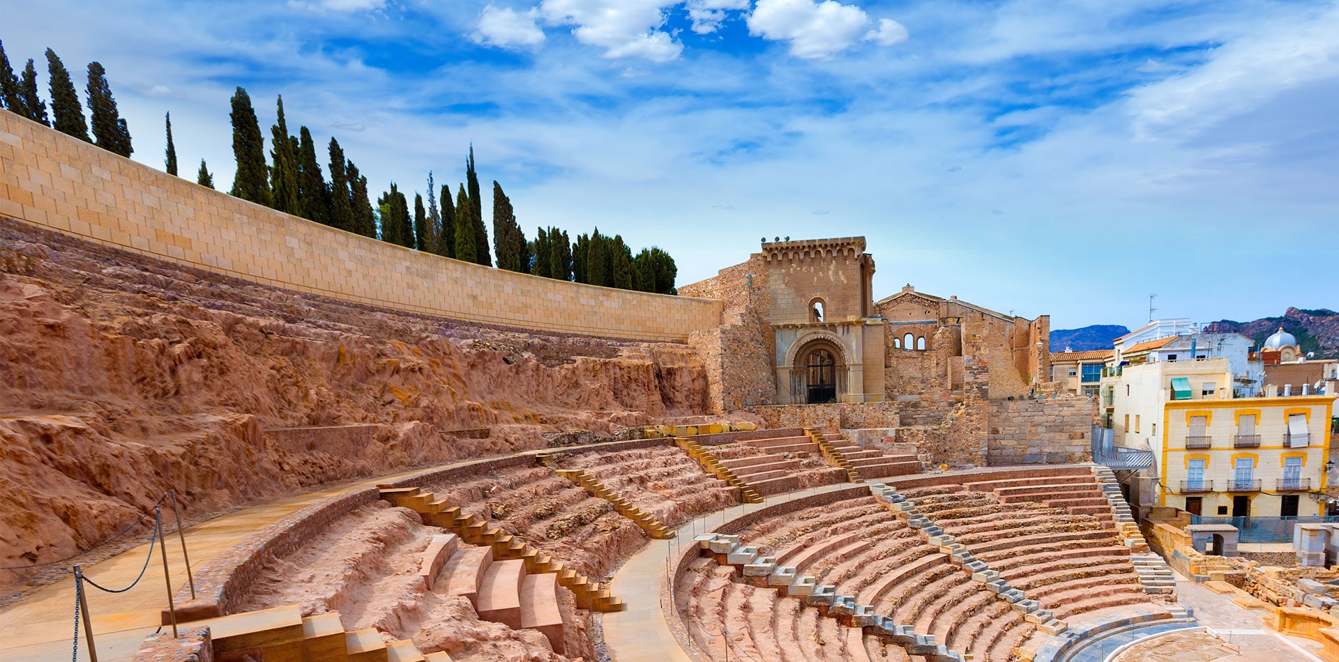 Ancient Roman theatre, Cartagena, Spain