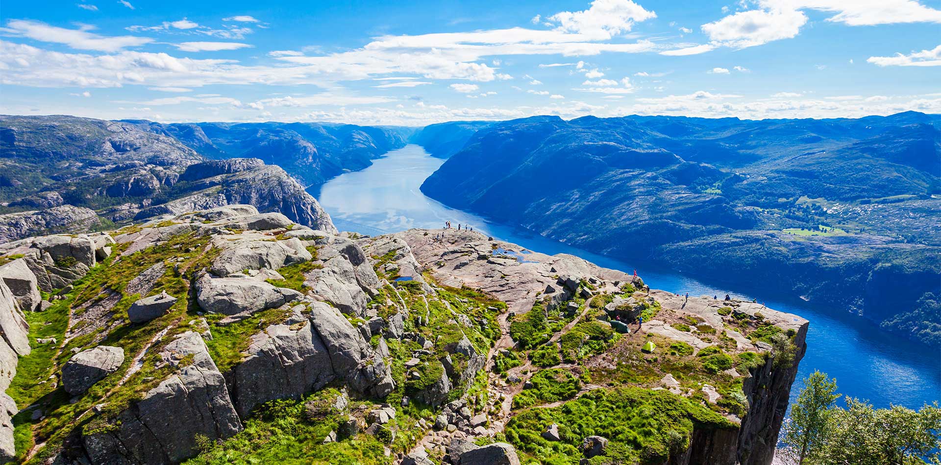 Beautiful view of Lysefjord, Norway
