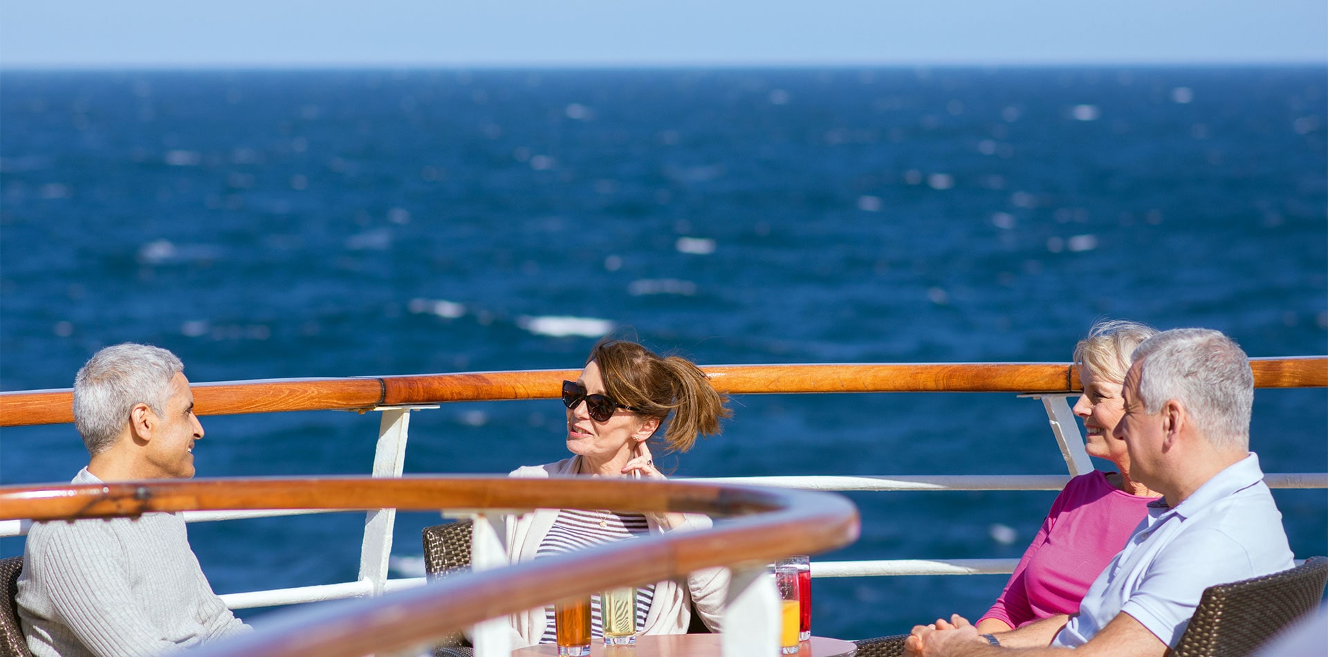 Guests on deck, Balmoral