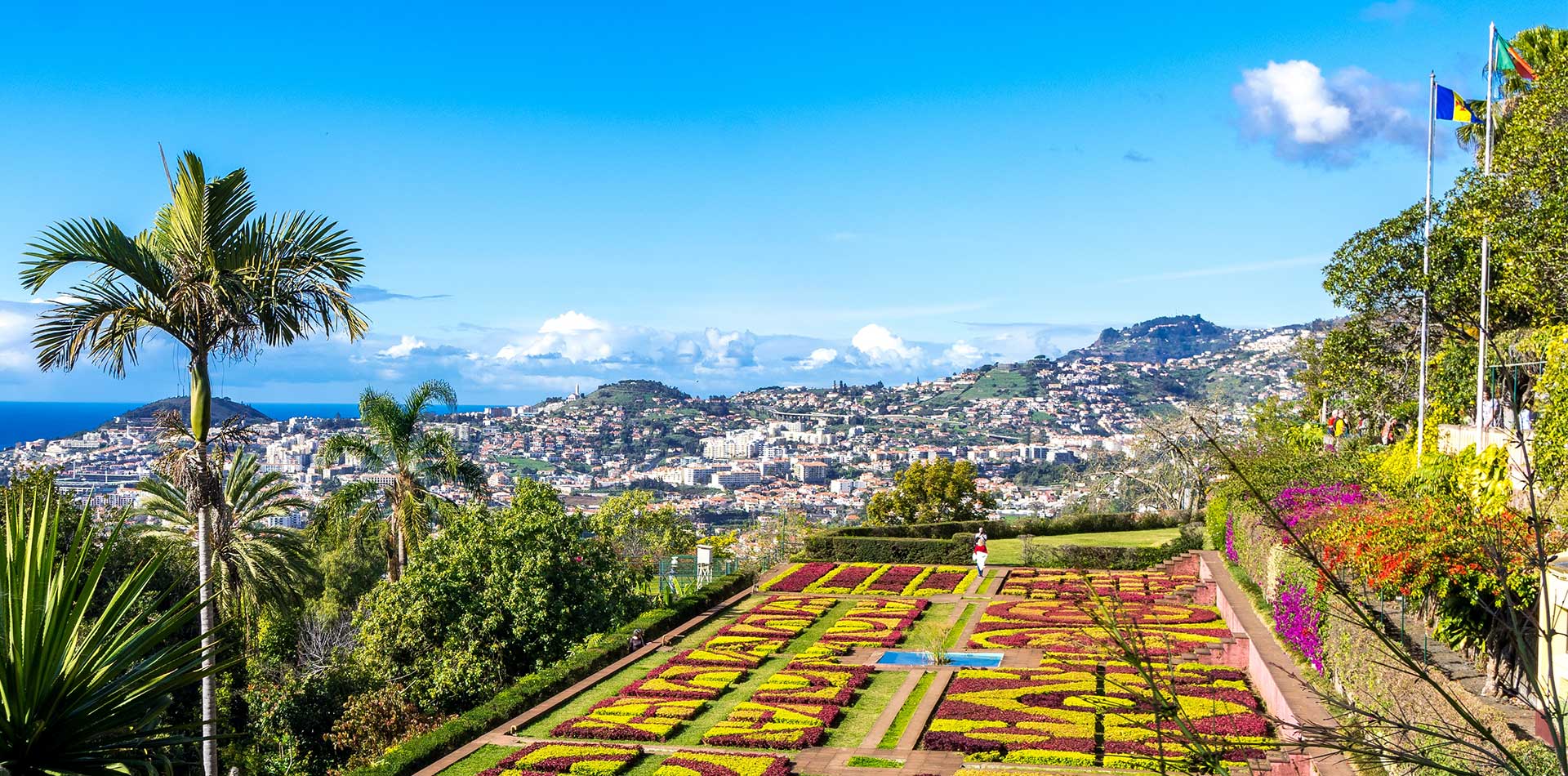 Botanical gardens in Funchal, Madeira