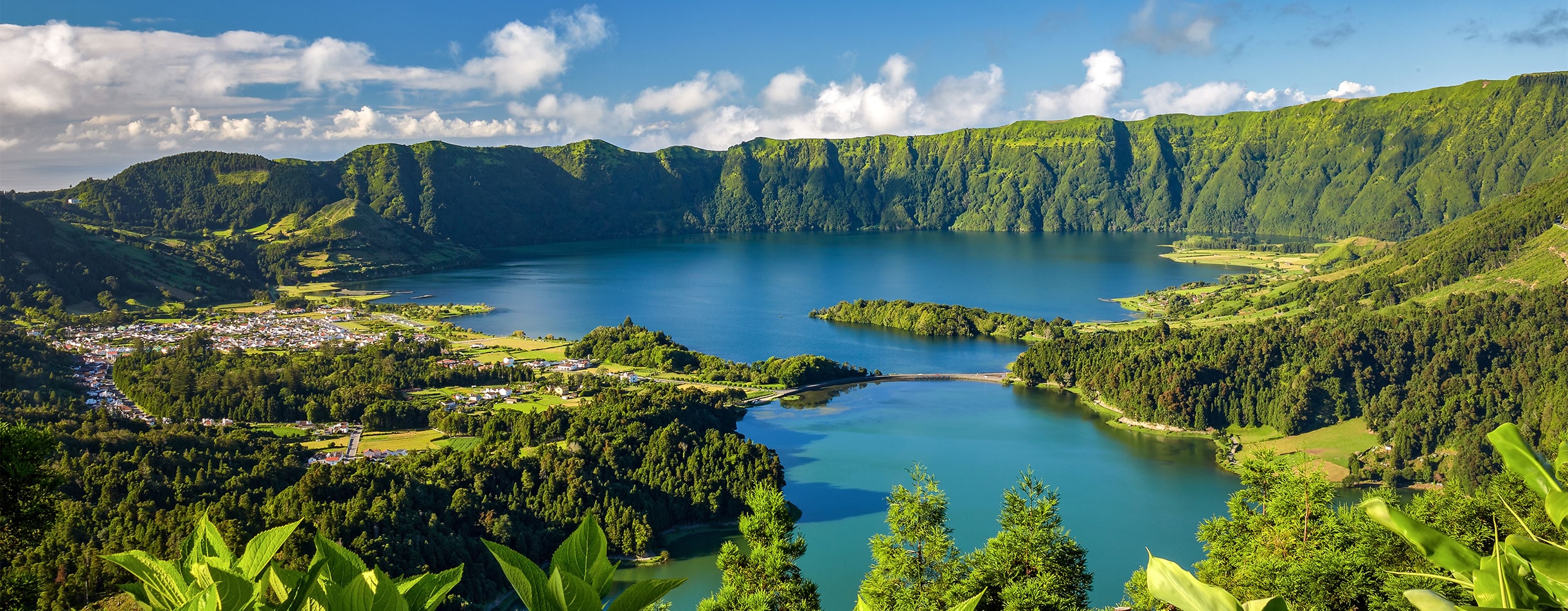 View of Sete Cidades, Azores, Portugal