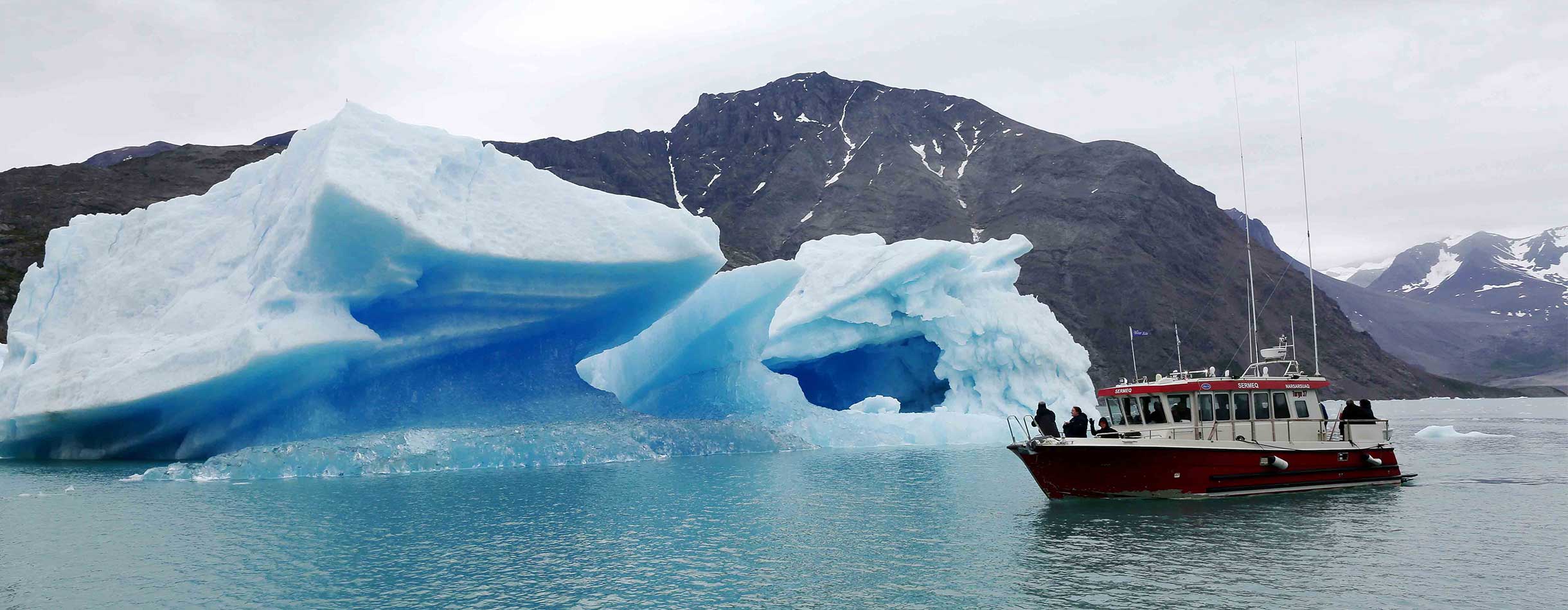 Icebergs in Narsarsuaq, Greenland