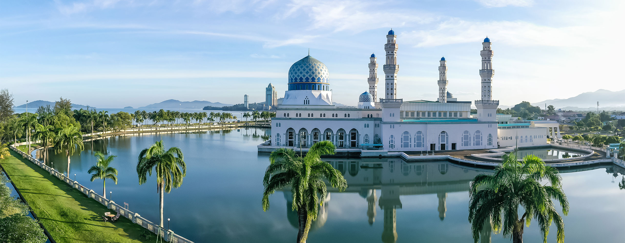 Kota Kinabula City floating mosque