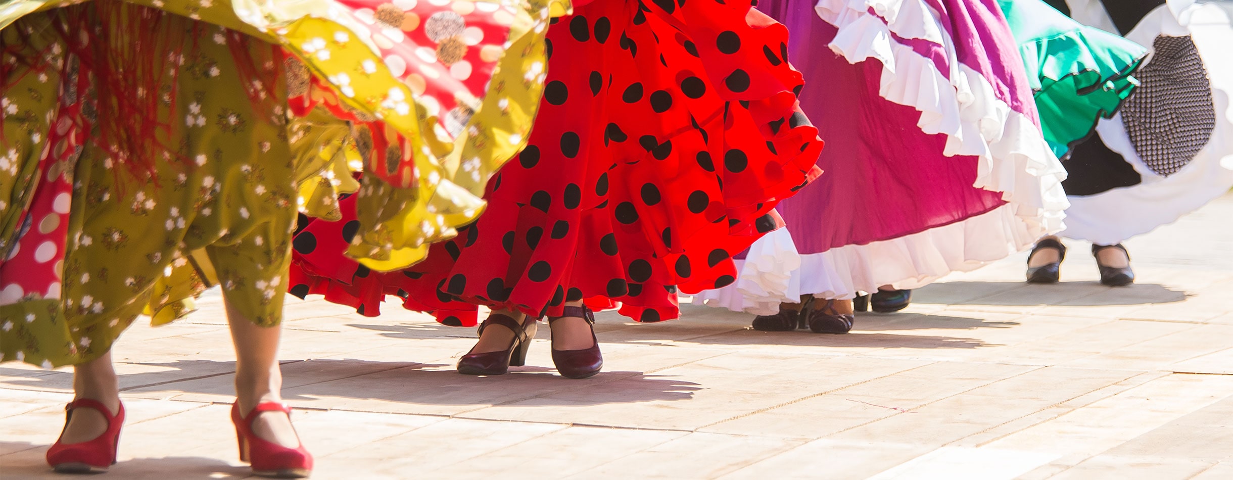 Flamenco dancers, Spain