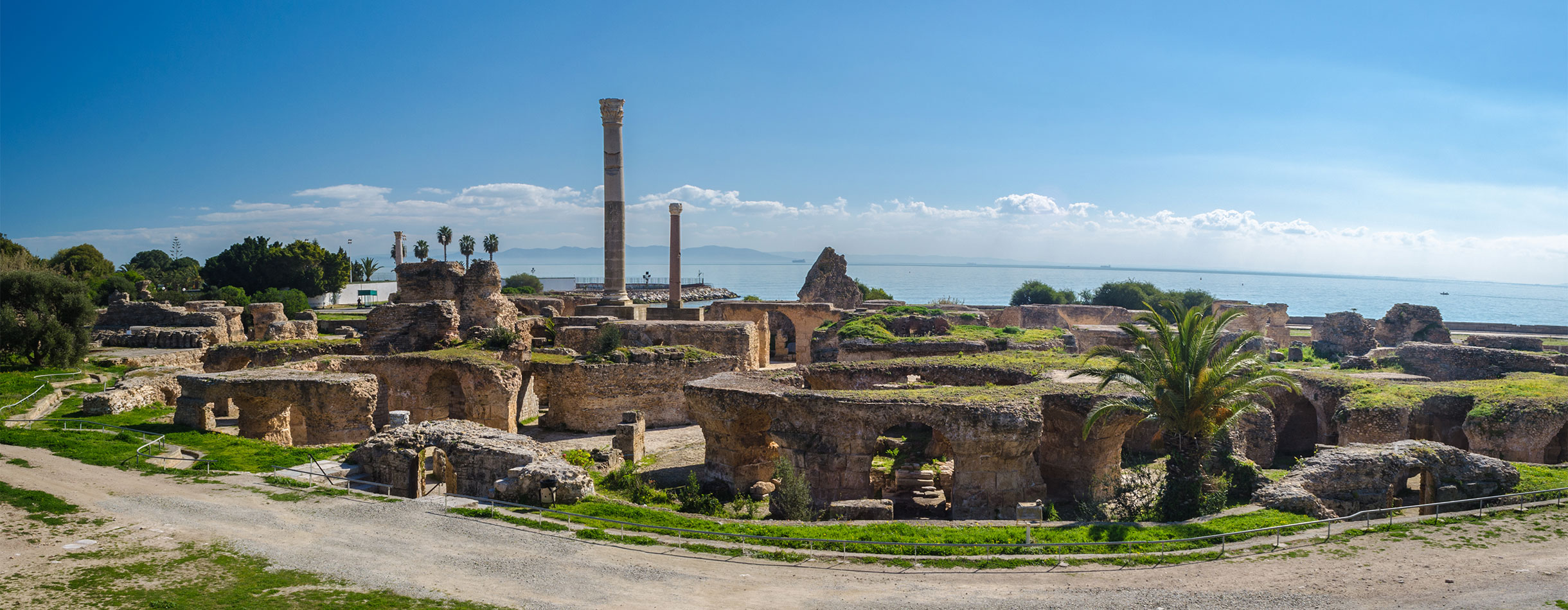 Archaeological Site of Carthage , Tunisia