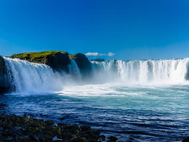 Gullfoss waterfall in Iceland