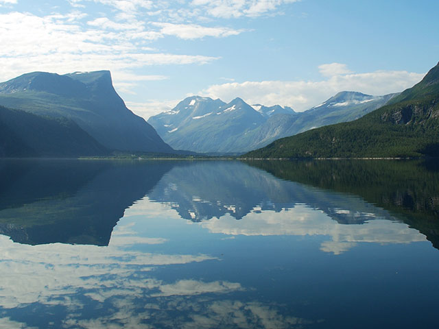 Views of Eresfjord, Norway