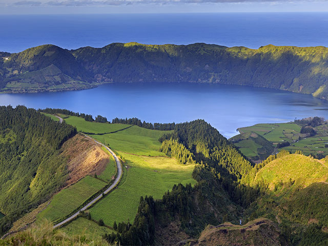 Lagoon of the seven cities, Azores