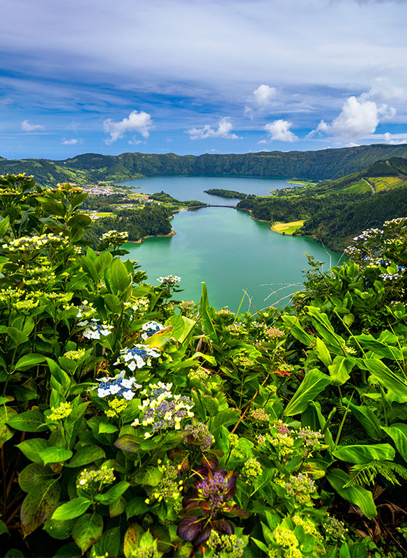 Lagoon of the seven cities, Azores