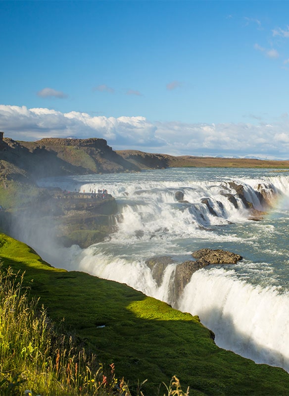 Gullfoss waterfall, Iceland Gullfoss waterfall, Iceland