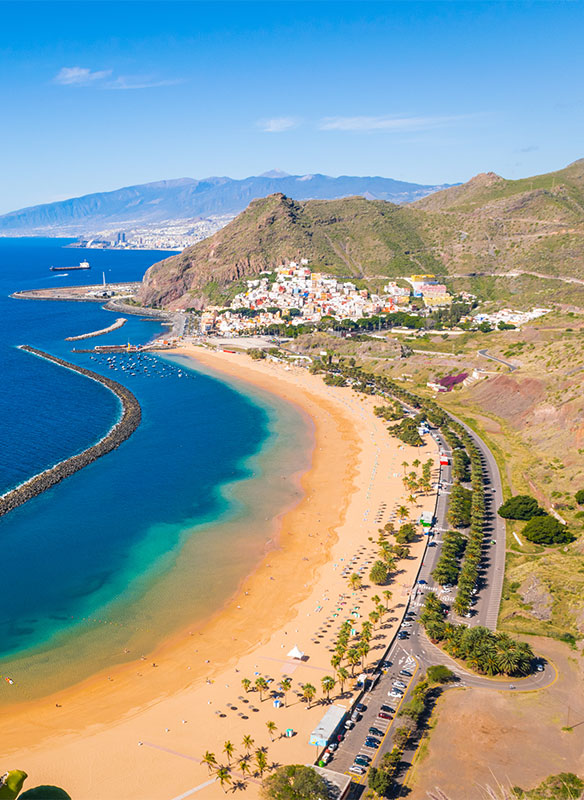 Beach in Santa Cruz, Tenerife