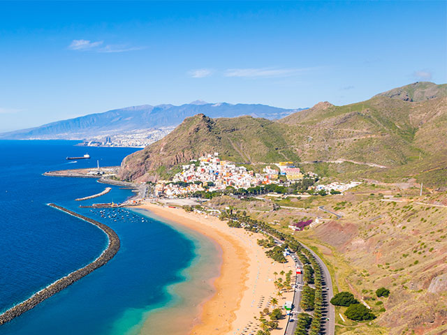 Beach in Santa Cruz, Tenerife