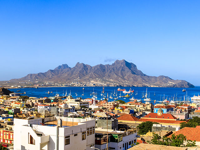 View of Mindelo, Cape Verde