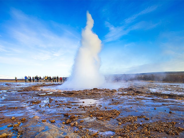 Strokkur geyser, Iceland