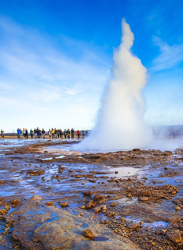 Strokkur geyser, Iceland