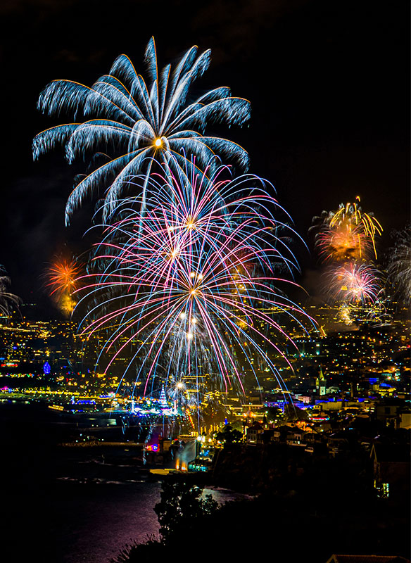 Fireworks over Funchal