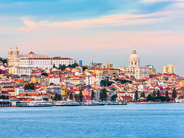 Skyline of Lisbon, Portugal