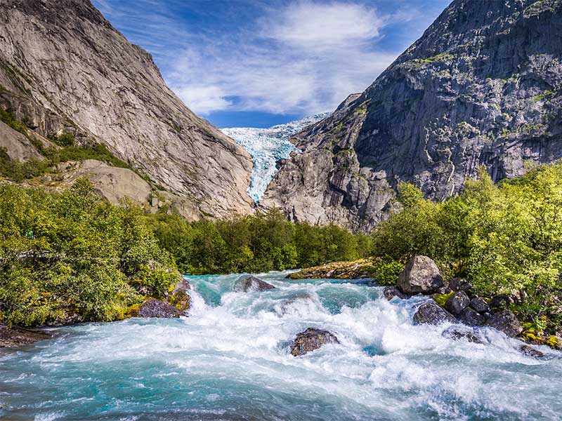 Briksdal Glacier, Norway