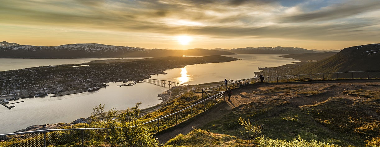 The Midnight Sun in Norway