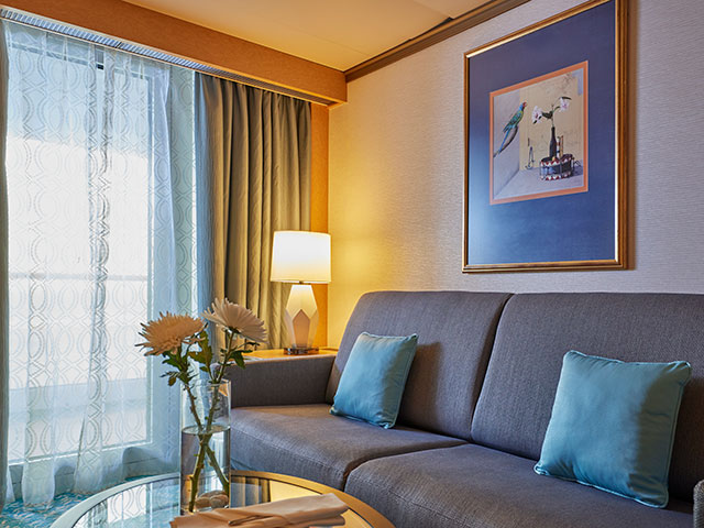 Terrace Cabin, Lounge area, Bolette