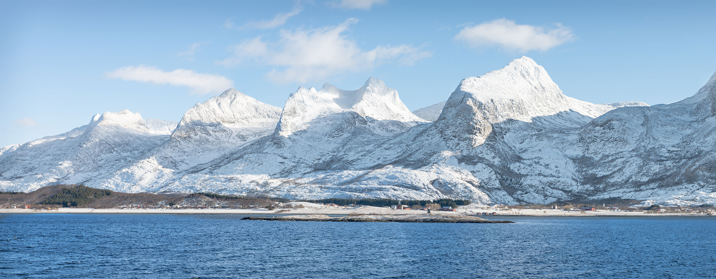Seven sister mountain range