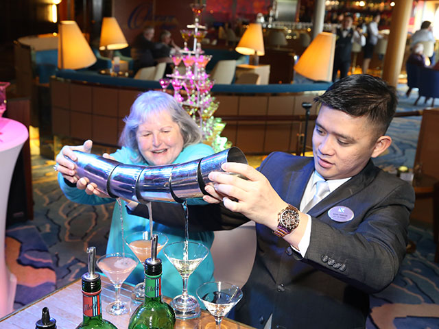 Guests enjoying our Martini Experience