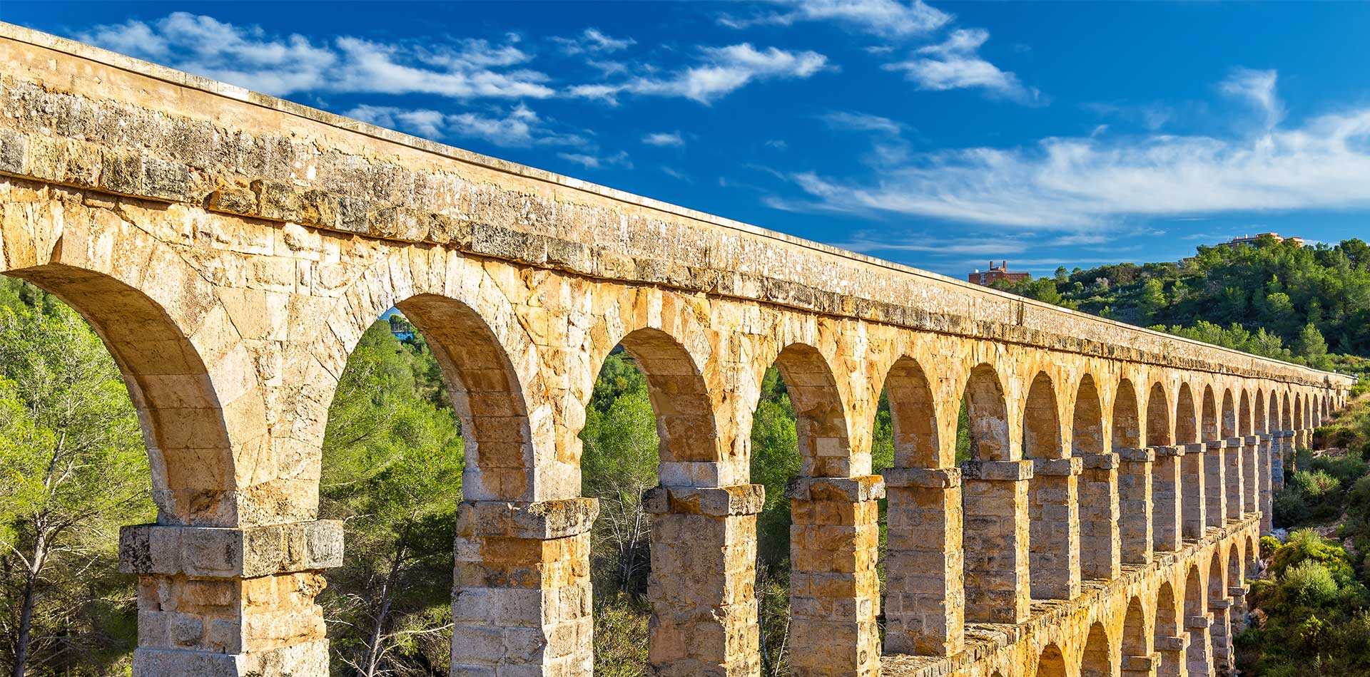 Les Ferreres Aqueduct, Tarraco, Tarragona, Spain