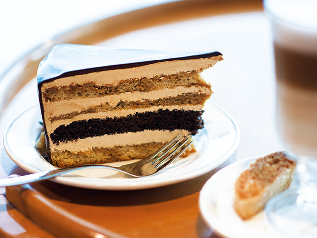 Delicious Opera Cake in The bookmark