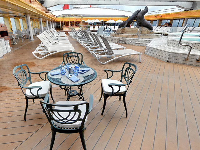 Poolside on Borealis