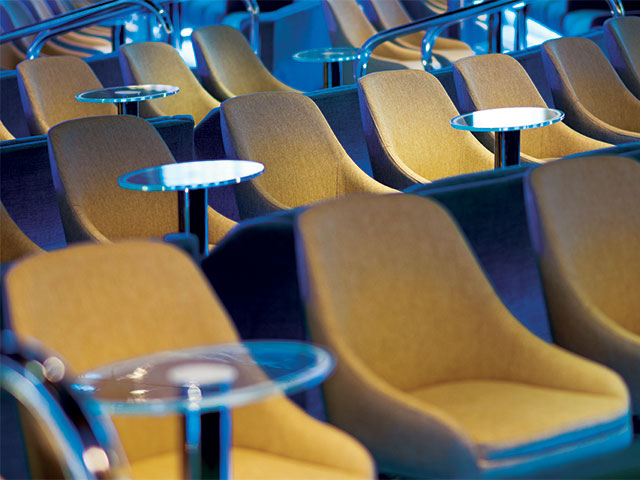 Seats in the Neptune lounge, Balmoral