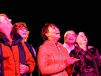 Guests Stargazing on deck Guests Stargazing on deck