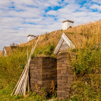 Reconstructed Viking House