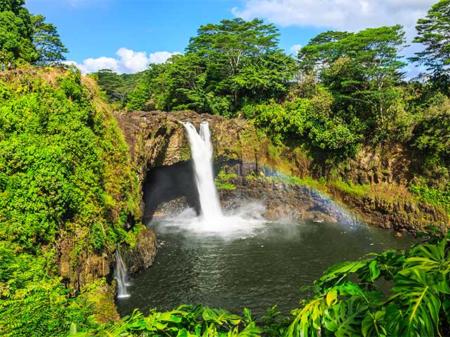 Rainbow falls, Hilo, Hawaii