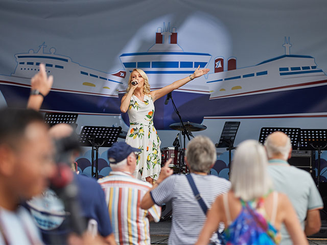 Kirsten Osbourne at the fleet in funchal