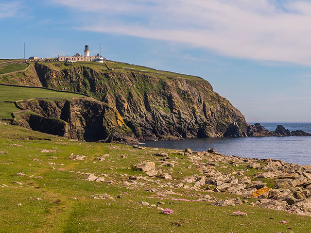 View to Sumburgh head, Shetland Islands