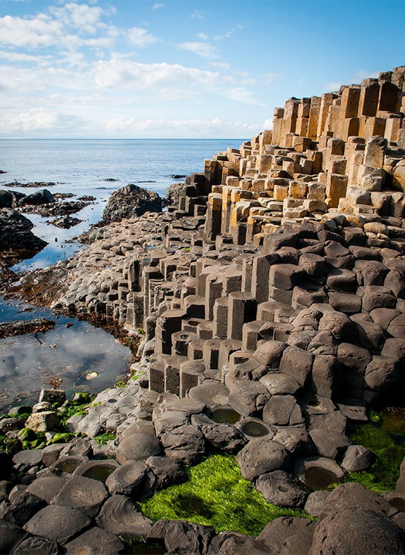 Views of the Giant's Causeway, Belfast, Ireland